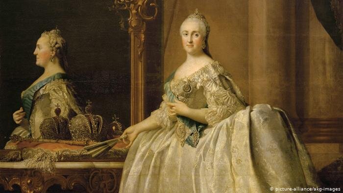 Екатерина Великая. Виргилиус Эриксен, 1762