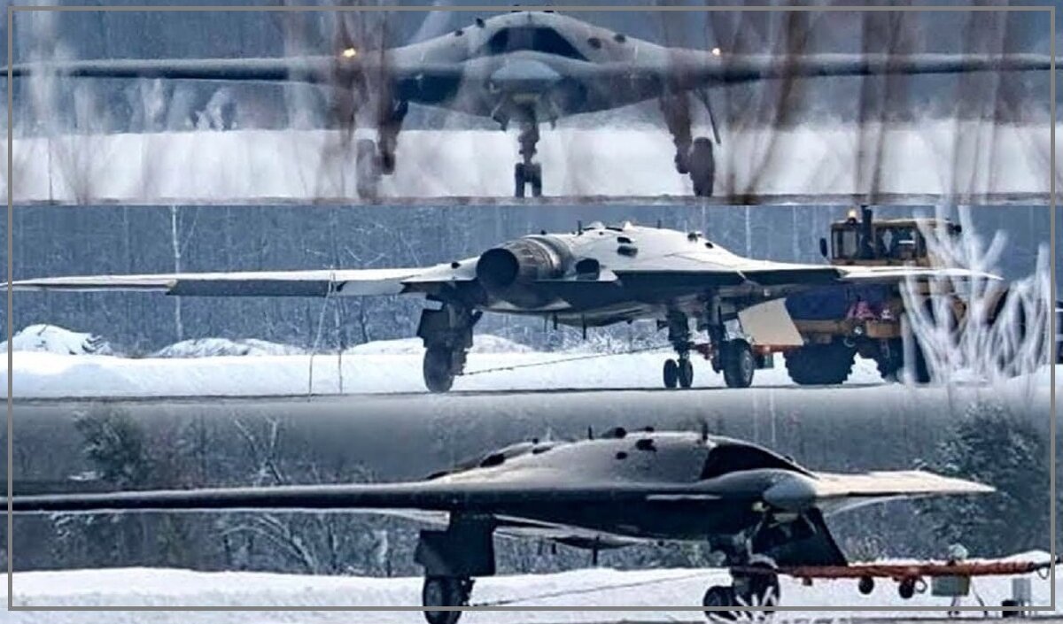 Российский ударный дрон с-70 