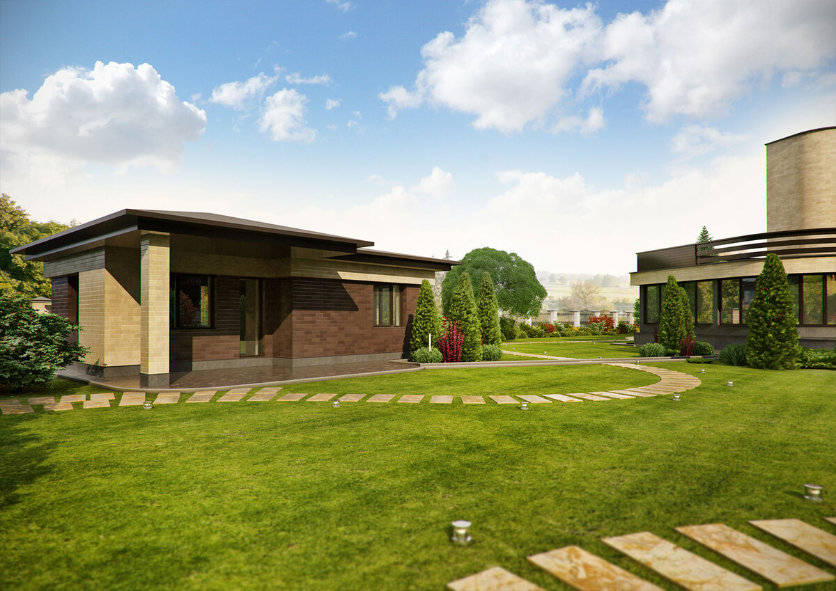 Визуализация сада