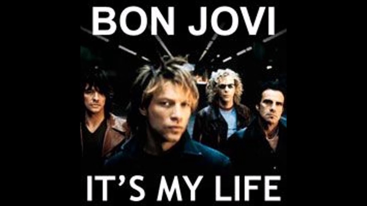 Песня иц май лайф. Bon Jovi 1989. Bon Jovi it's my Life. Джон Бон Джови ИТС май лайф. Bon Jovi - it's my Life обложка.