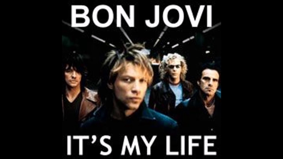 Песня иц май лайф. Bon Jovi 1989. Bon Jovi it's my Life. Джон Бон Джови ИТС май лайф. Bon Jovi - it's my Life обложка