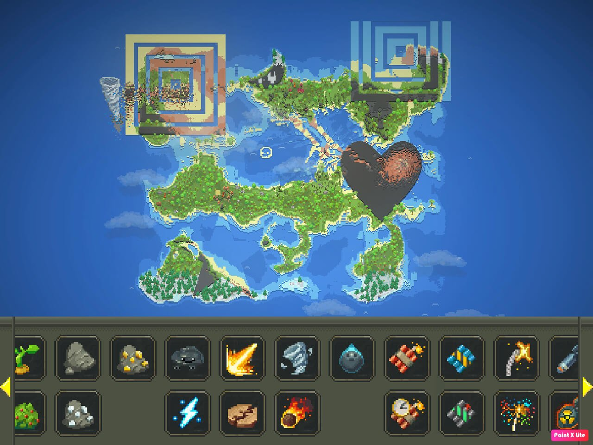 Скриншот из игры WorldBox