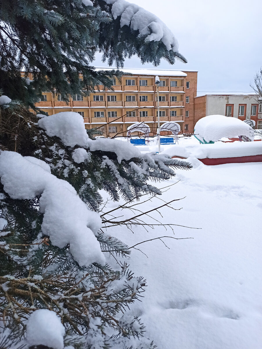 фото из личного архива. территория санатория