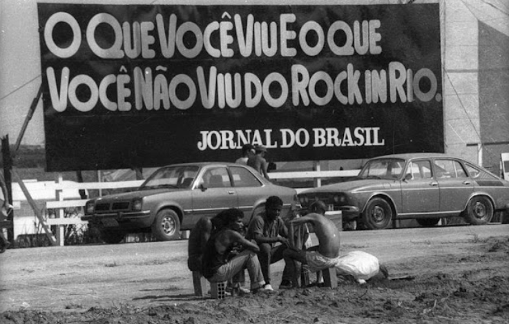 Рекламный плакат "Rock in Rio"