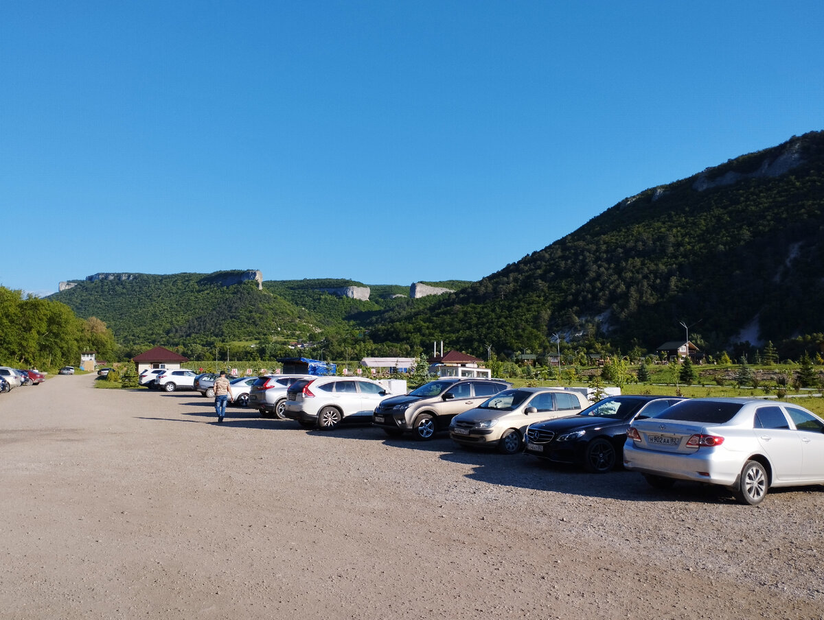 Стоянка у "Озера любви"