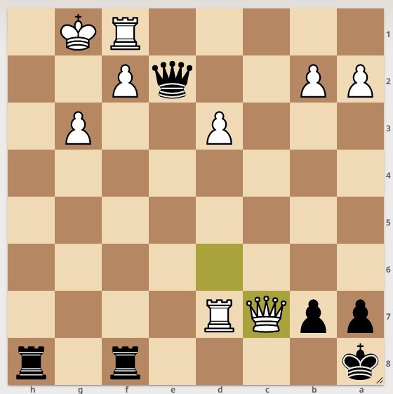 У белых 3 лишние пешки. И белые готовы поставить мат в 1 ход. Но черные   начинают и выигрывают (ставят мат в несколько ходов). Ставьте лайк и будут новые интересные задачи. Решение смотрите далее. 1.-2