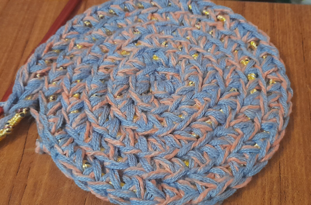 Вязание коврика крючком по схеме салфетки