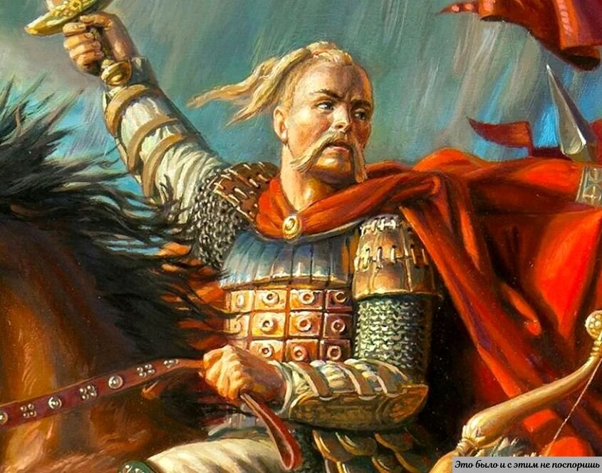 Говорят, Святослав единственный из русов выстригал на голове айдар. https://clck.ru/sLuLc 