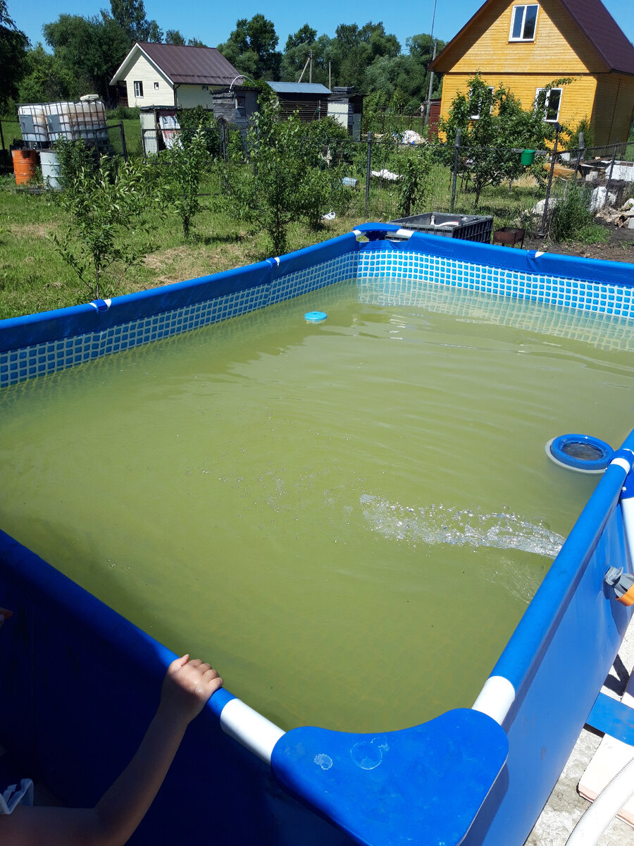 Очень много железа в воде