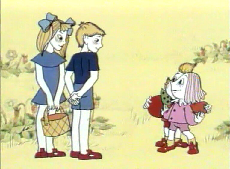 Кадр из фильма "Тайна Страны Земляники" взят для иллюстрации из Яндекс Картинки.