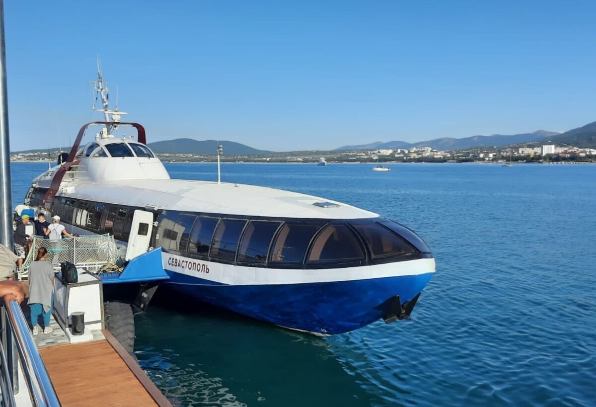 Судно на подводных крыльях Комета "Севастополь", фото автора
