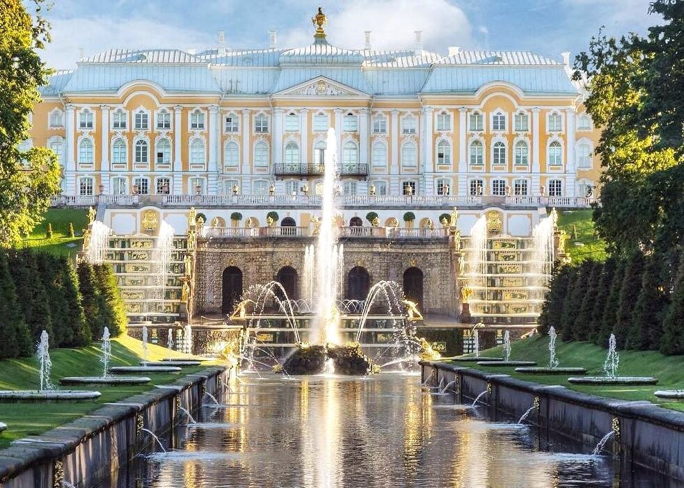 Большой каскад. Петергоф