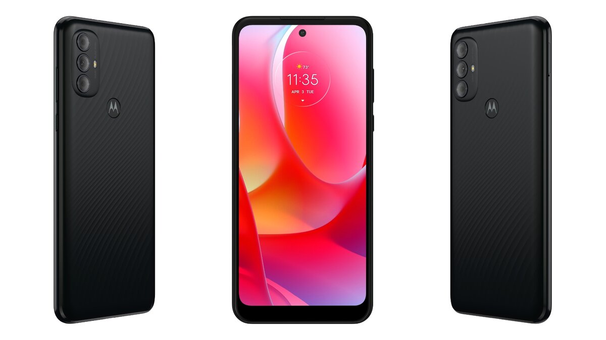 Стороны смартфона Motorola G Power 2022