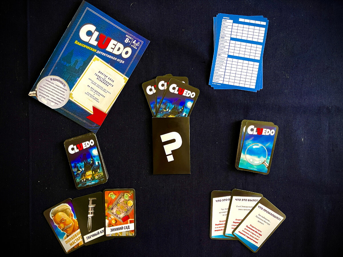 Компоненты игры.