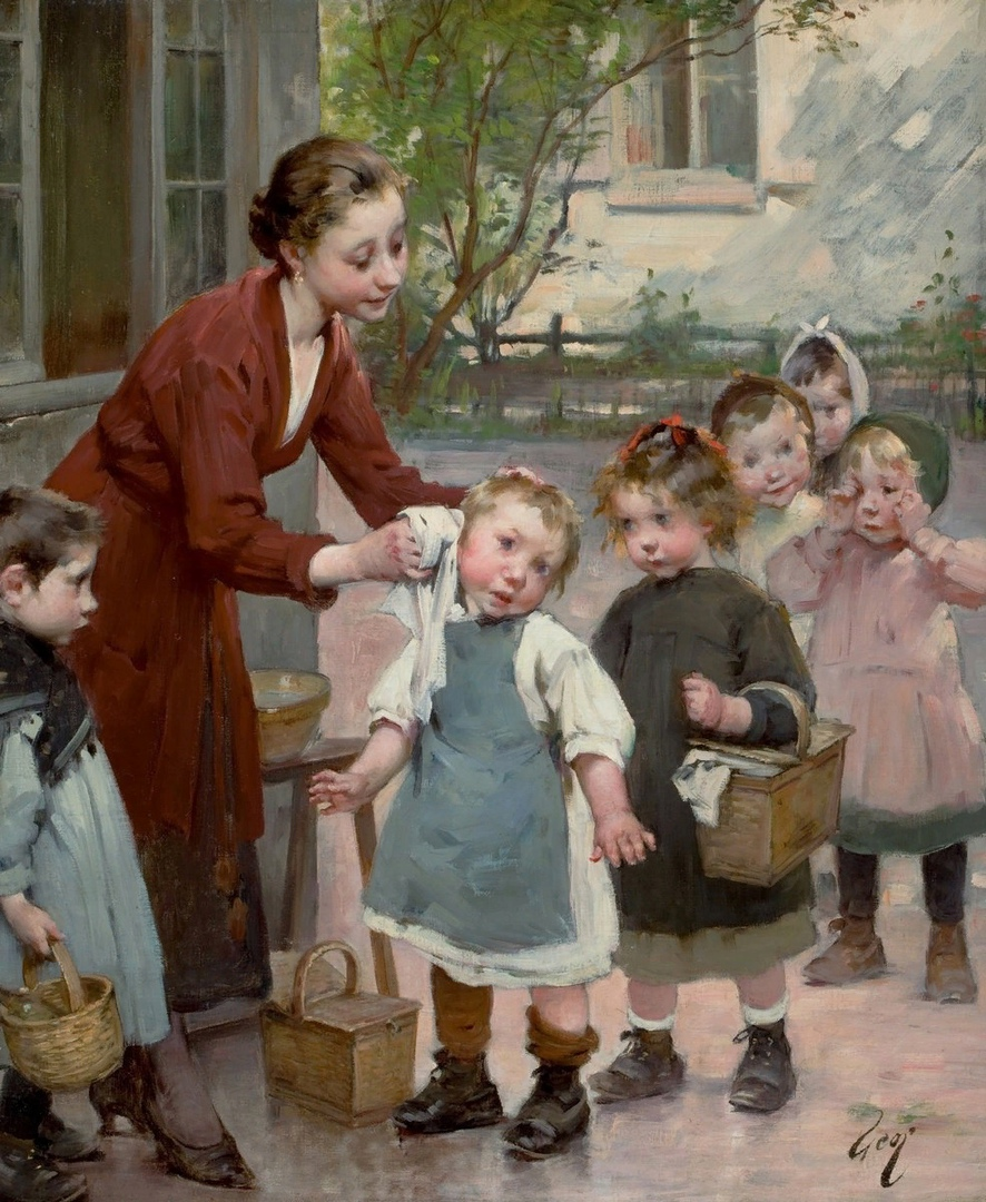 Анри Жюль Жоффруа Henri Jules Jean Geoffroy 1853-1924