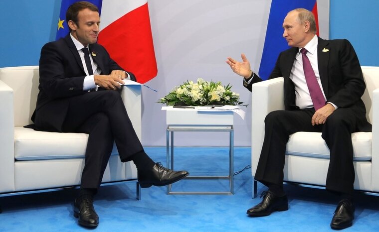    Эммануэль Макрон хочет поговорить с Владимиром Путиным о безопасности ЗАЭС