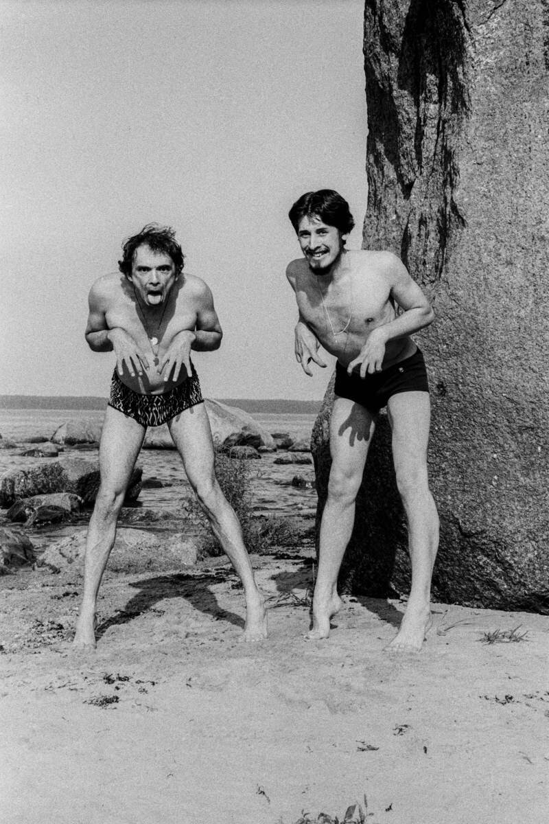 Андрей Монастырский и Владимир Сорокин,1983 год