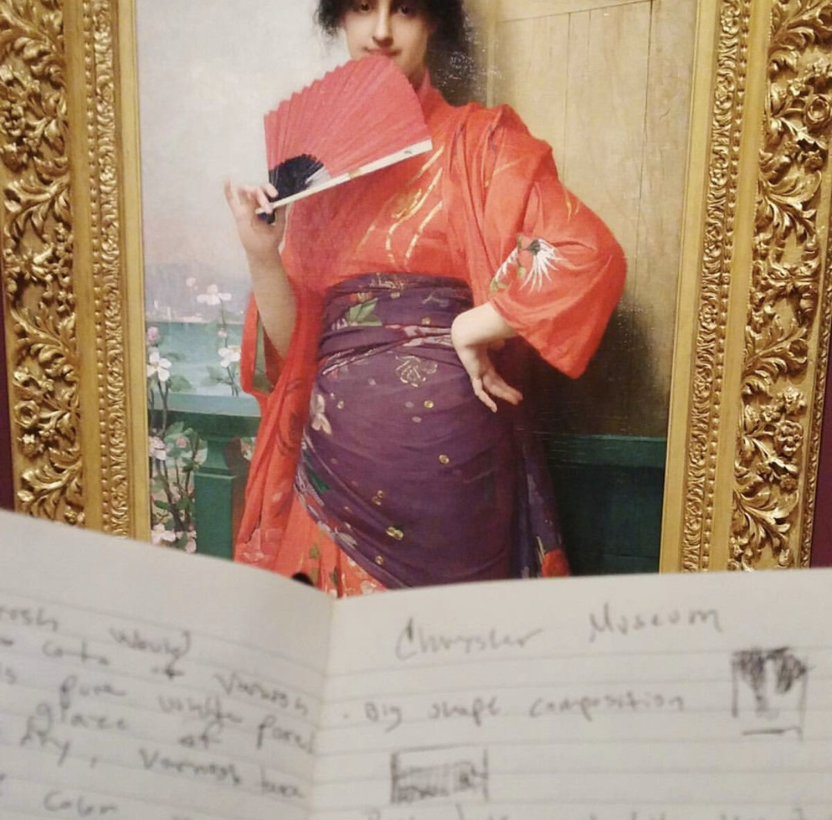 Листайте фото чтоб увидеть как идёт творческий поиск художника