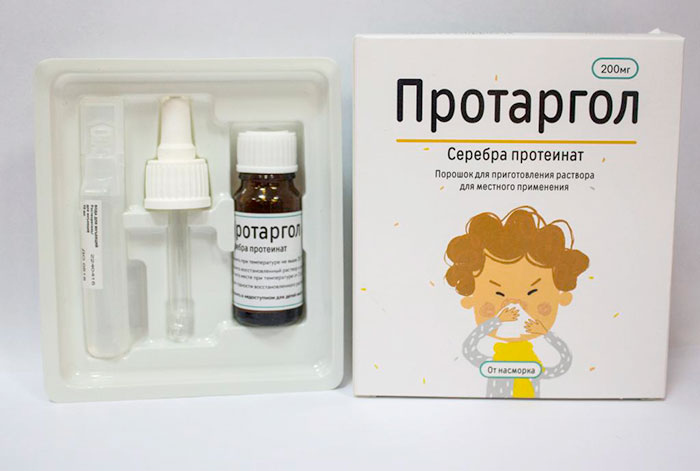 Протаргол в каплях