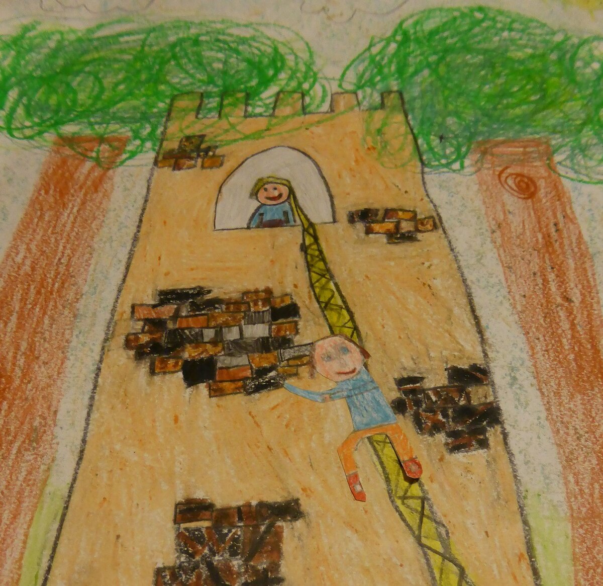 Пробую домашнюю маску.