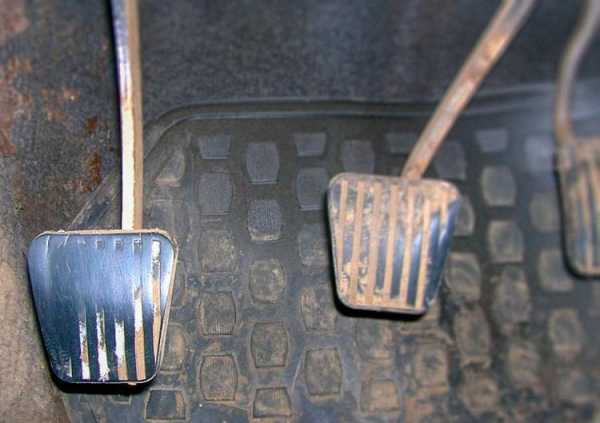 стертые педали - признак большого пробега