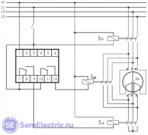 Серия CL Система пуска по схеме «звезда-треугольник» производства General Electric