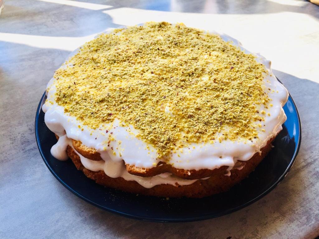 Морковный пирог с бананами