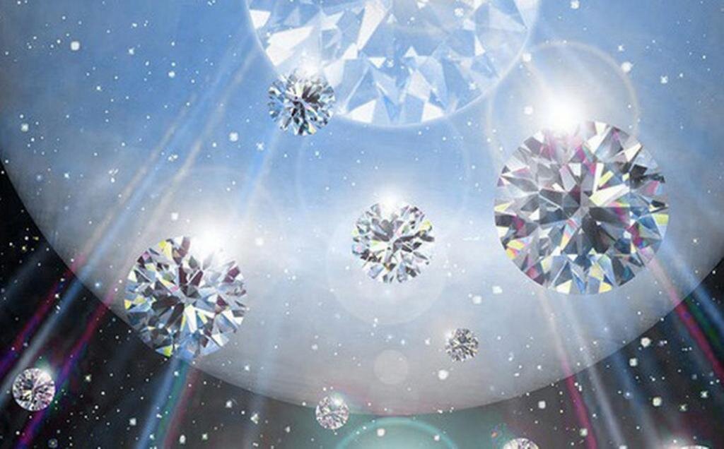 Углерод все же превращается в алмазы