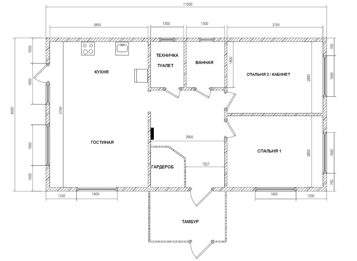 Получилось как-то так