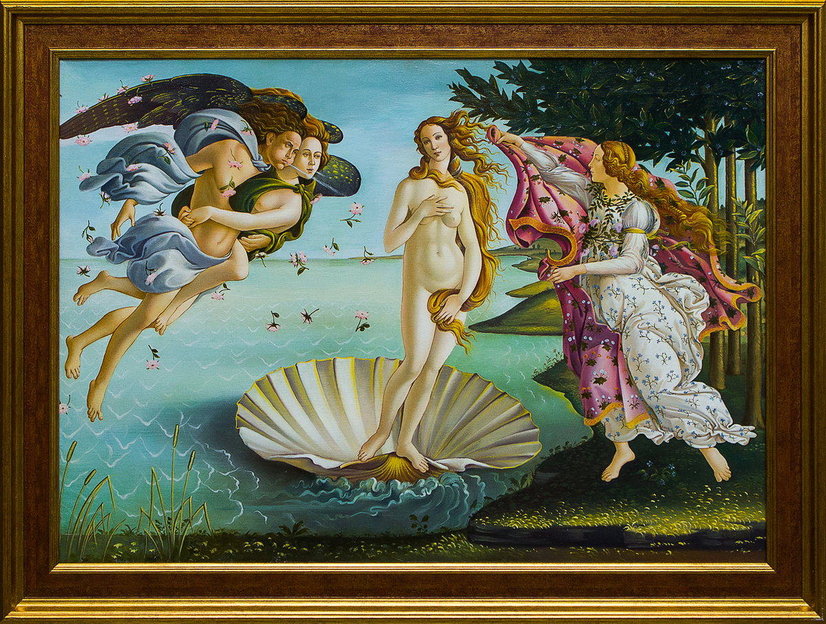 Рождение Венеры. Сандро Боттичелли.1482-1485