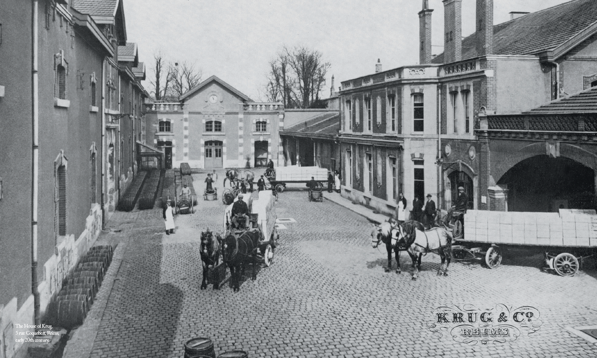  170-летняя история Дома шампанского Krug