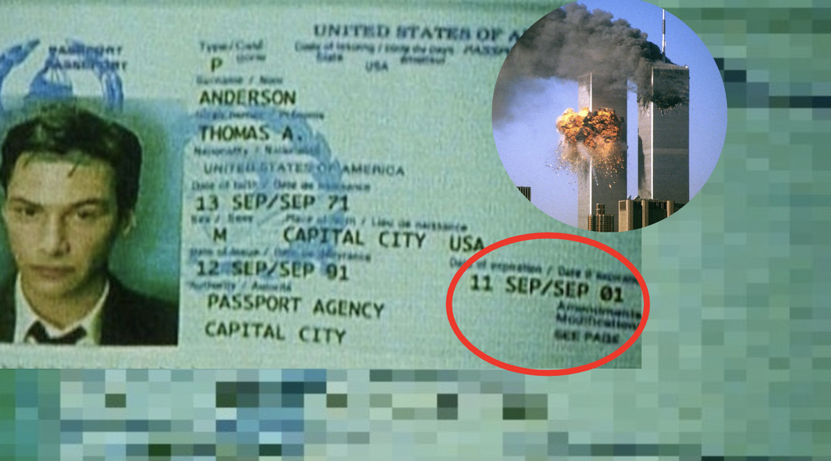 2001 год 18 декабря. Матрица 11 сентября 2001.