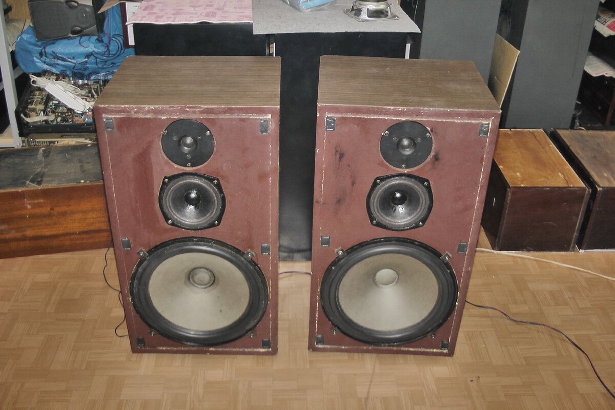 Доработать колонки так, чтобы выкинуть? | Винтажная Аудиотехника | Дзен