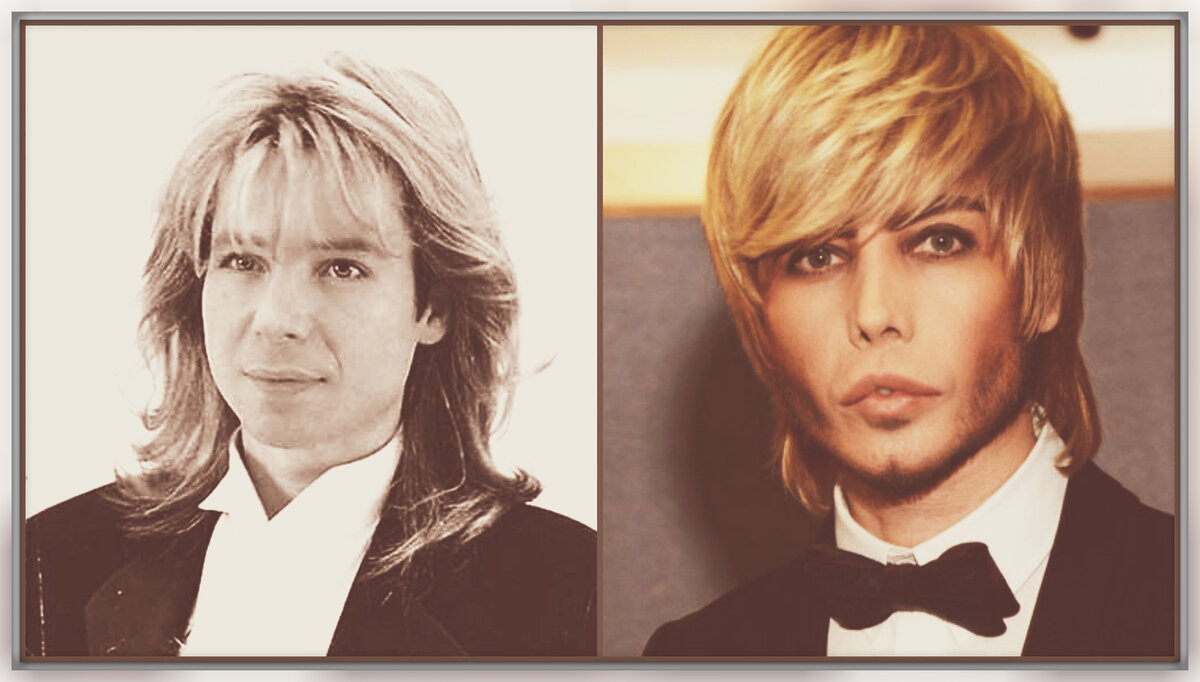 Слева Сергей до операции