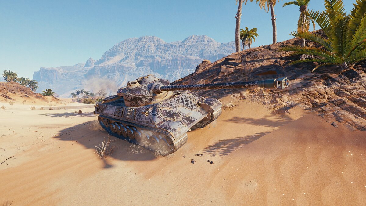 Камуфляж подходит под песок пустыни