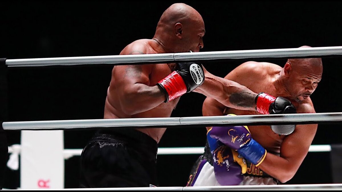 Впечатления от боя Майка Тайсона и Роя Джонса: их осталась масса