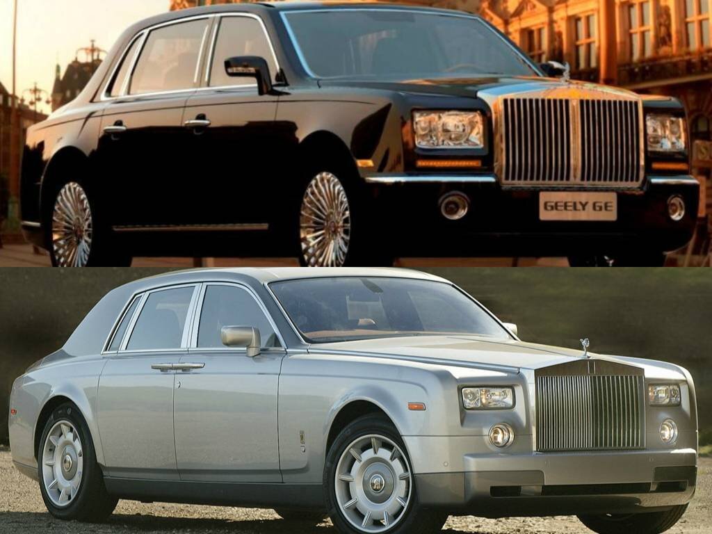 Rolls Royce Phantom Рё Geely ge