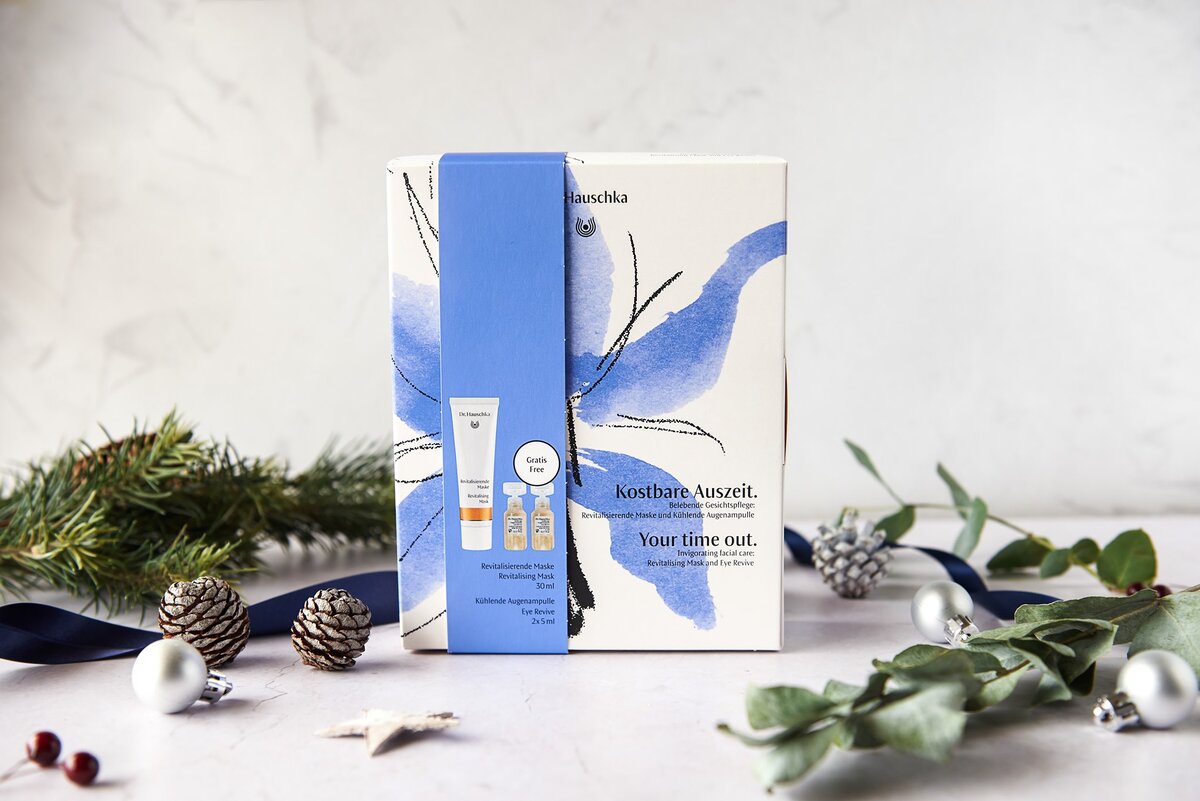 Набор средств для тела «Драгоценный отдых» Dr. Hauschka (Frühjahr Geschenkset Kostbare Auszeit). Интенсивный уход и бодрящая свежесть.