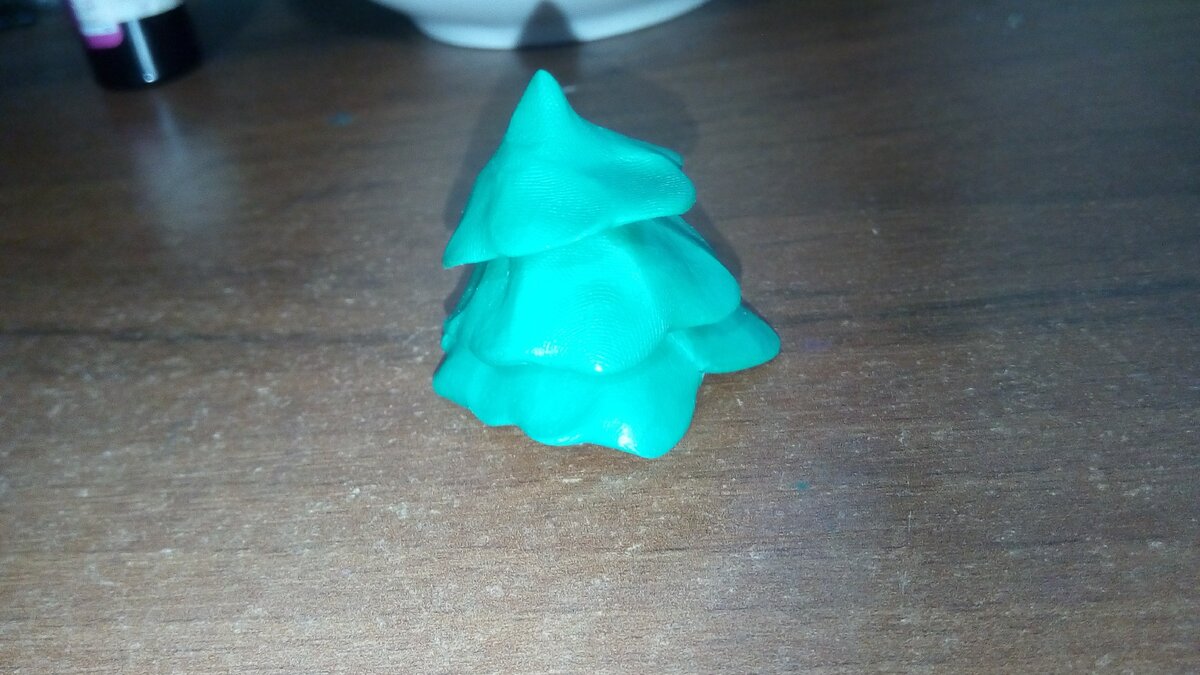 Пластилиновая ёлка)