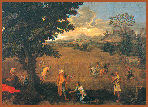 Никола Пуссен. Лето (Руфь и Вооз). 1660–1664. (Из серии "Времена года")