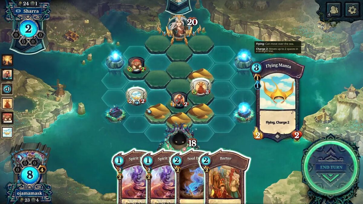 Поиграйте в Faeria, не пожалеете. Гарантирую. 