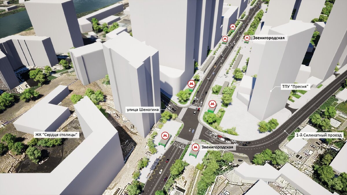 Рублево-Архангельская линия Московского Метро - 6 новых станций на ...