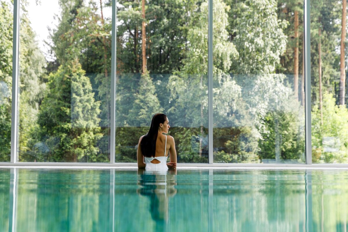 Бассейн в австрийском центре здоровья Verba Mayr