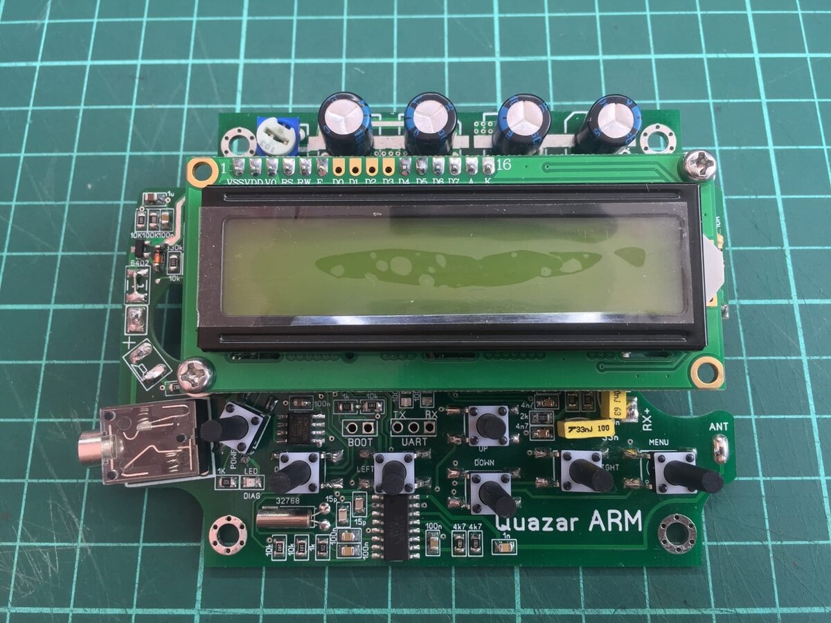 ПЛАТА УПРАВЛЕНИЯ МЕТАЛЛОИСКАТЕЛЯ КВАЗАР АРМ. 