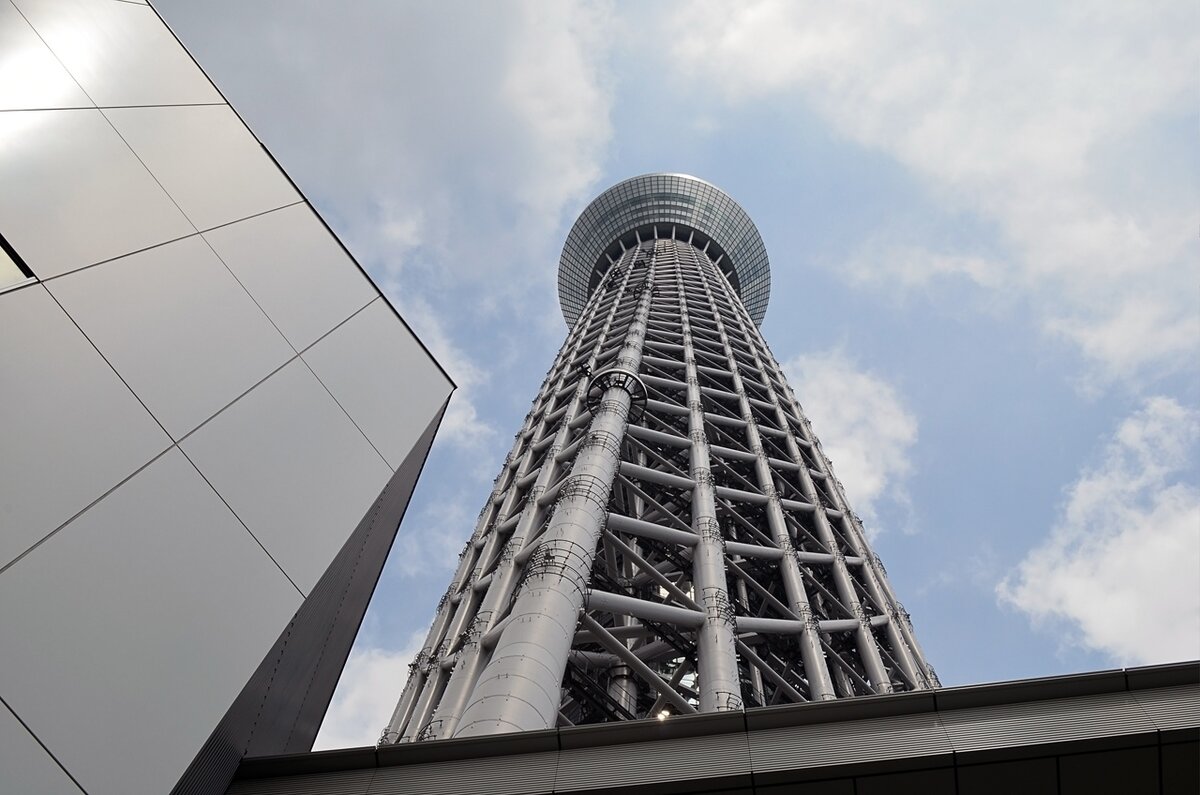 У подножья Tokyo  Skytree