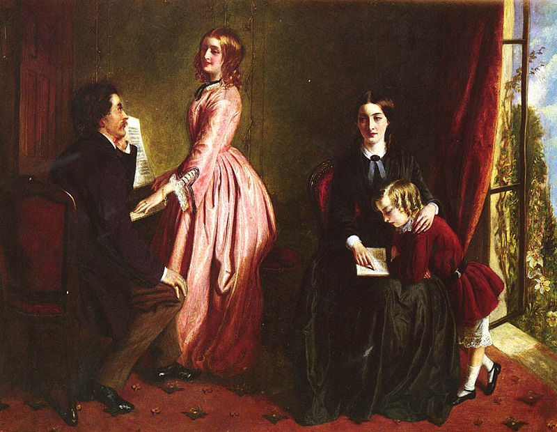 Р.Соломон "Гувернантка" (1851 г.)
