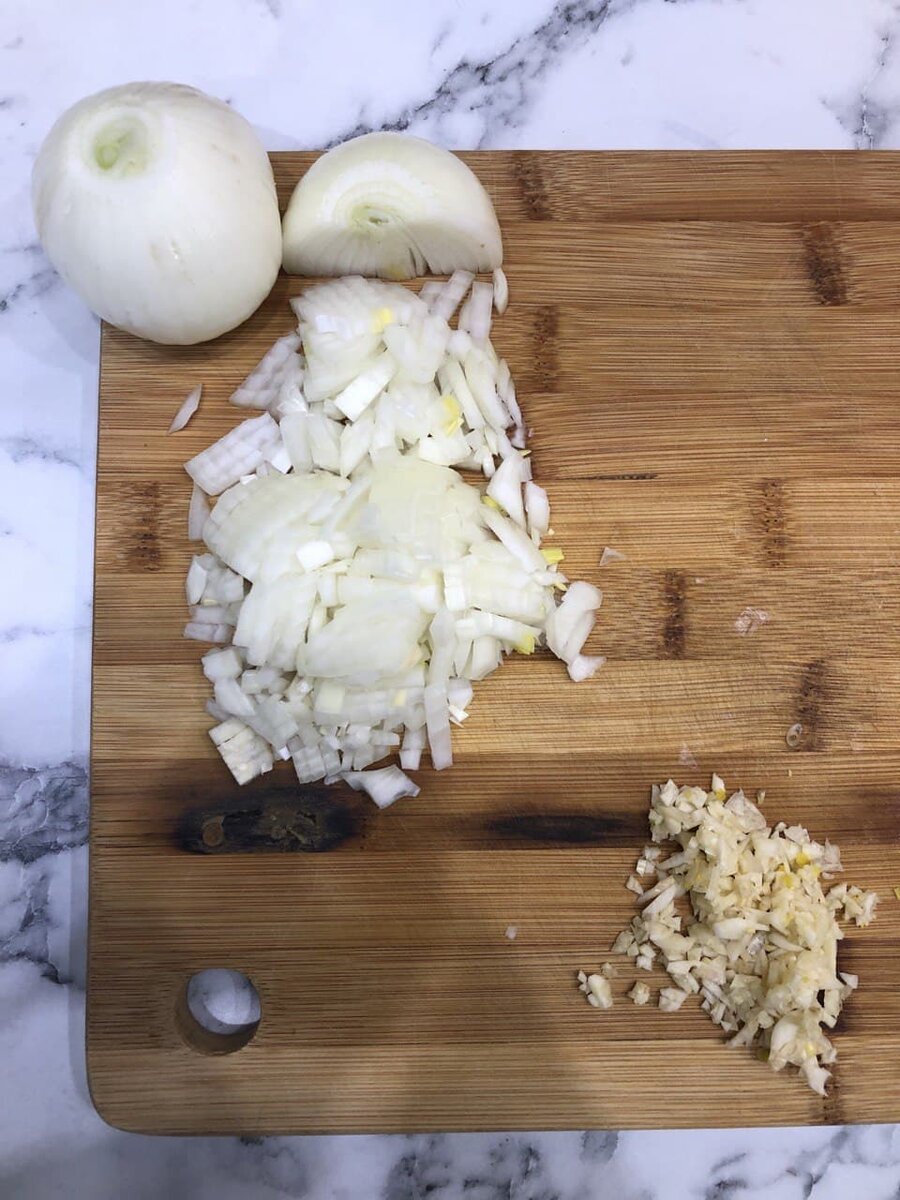 лук + чеснок