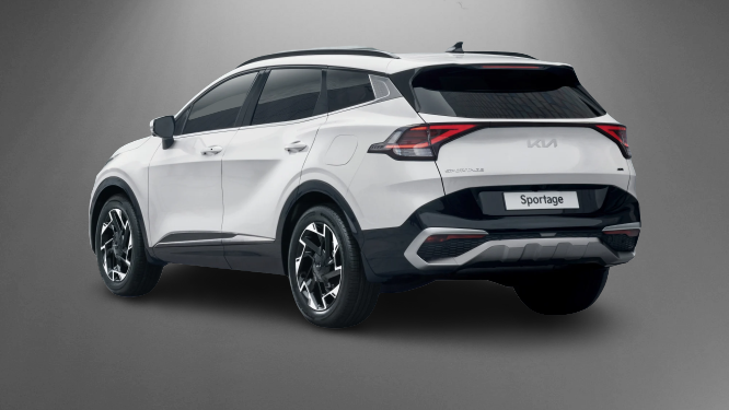 Задняя часть нового KIA Sportage