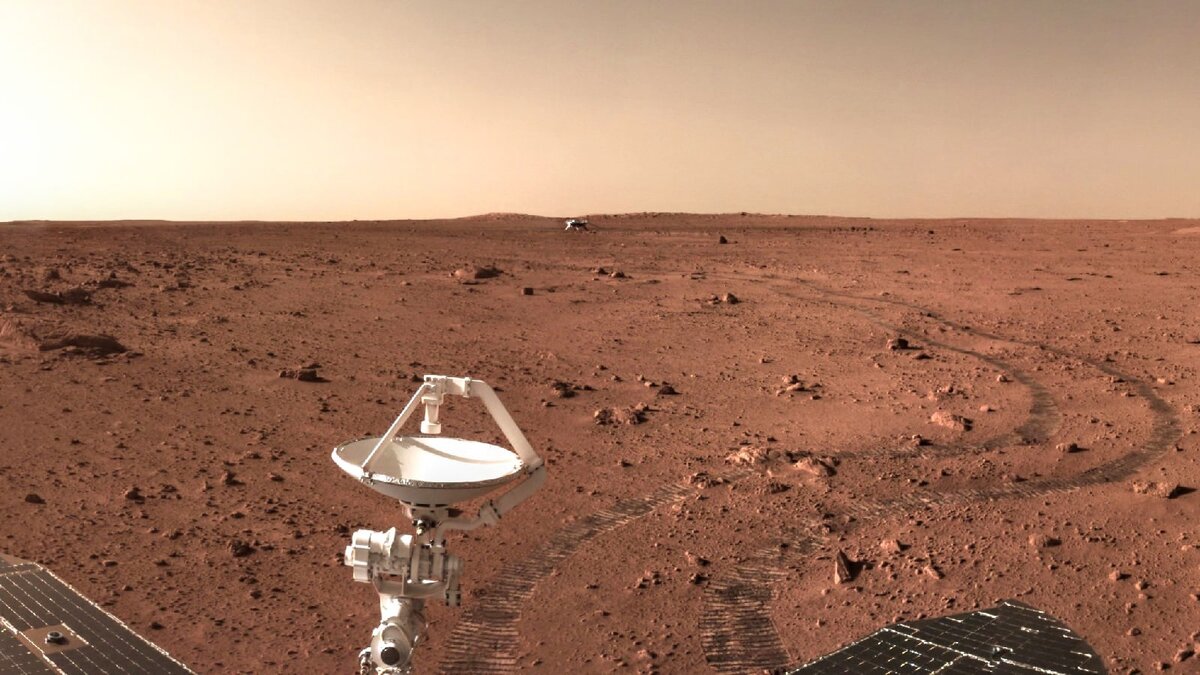 Чжужун на Марсе