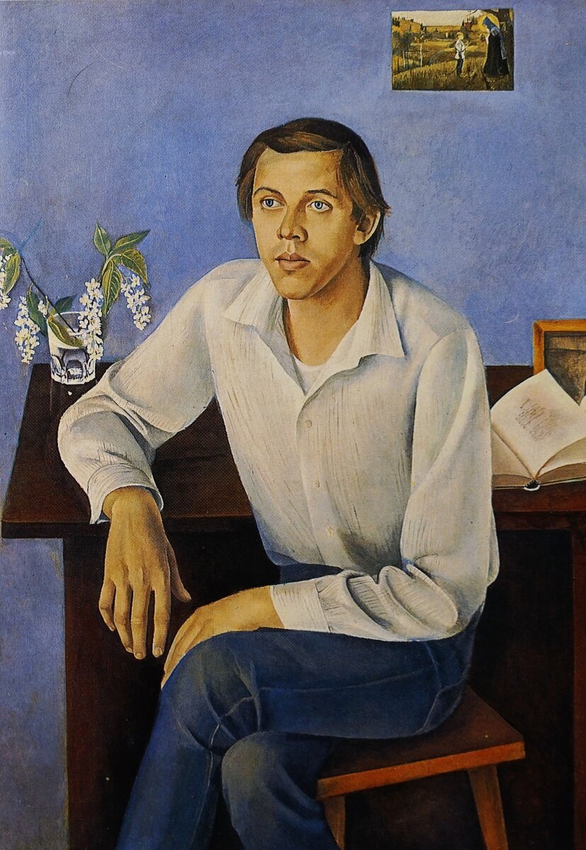 Романова Елена (1944-2014). Портрет актера Валерия Золотухина.